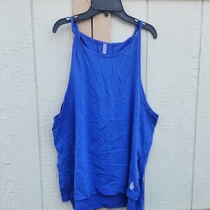 Free People Fp Movement Renewal Sporty Athletic Relaxed Tank Flowy Xsmall Blue